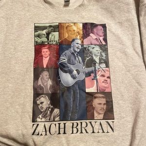 Zach Bryan Eras Crewneck Sweatshirt